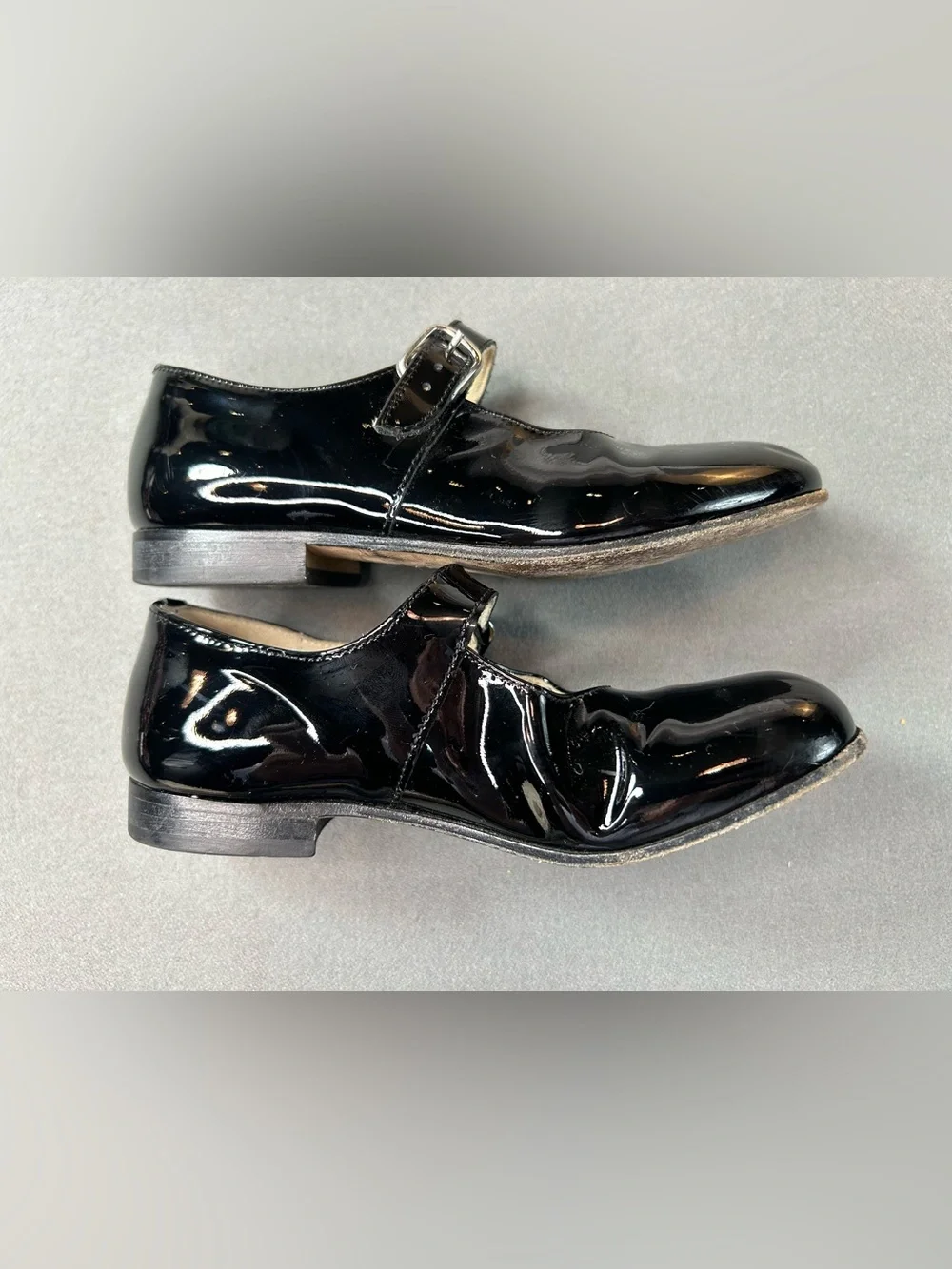 Girls Black‎ Patent Mary Jane Shoes by Little Eric Size 30